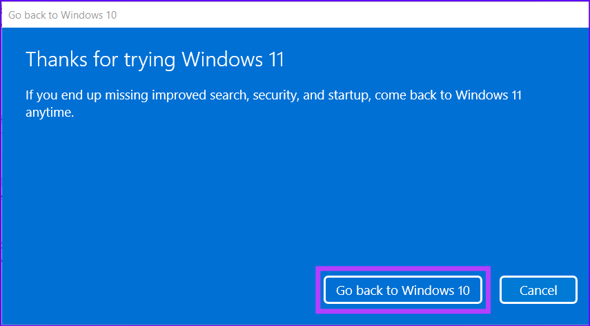 How to Roll Back to Windows 10 From Windows 11 - 39