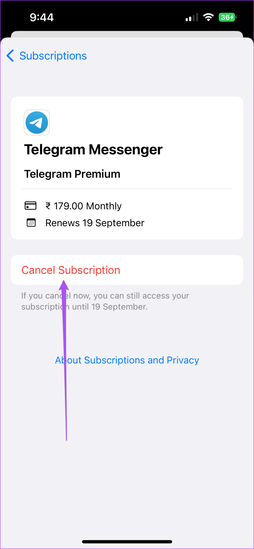 How to Cancel Telegram Premium Subscription on Desktop and Mobile - 94