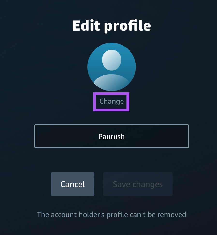 How to Change Profile Icon on Amazon Prime Video - 5
