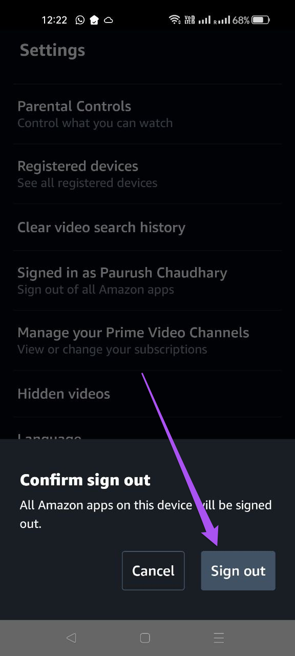 What Happens When You Sign Out of Amazon Prime Video From All Devices - 84